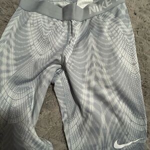 Nike Gray Patterned Bottoms